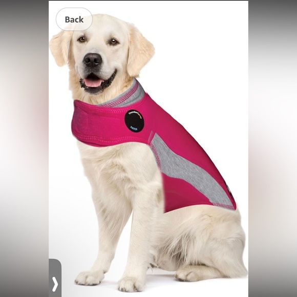 Thundershirt Dog Anxiety Jacket, Pink, X Large 65-110 lbs 
NEW IN BOX - Picture 2 of 8
